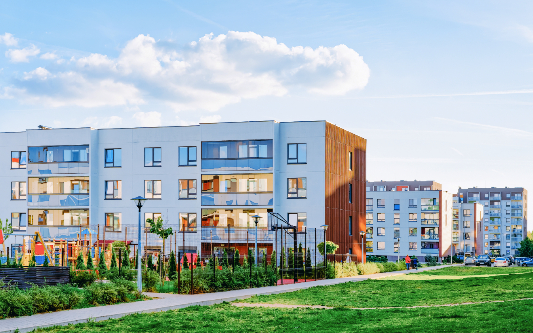 Modern Residential apartments and flats